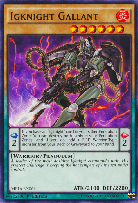 Igknight Gallant [MP16-EN069] Common - Josh's Cards