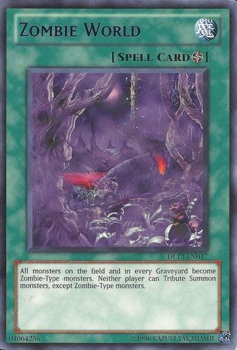 Zombie World (Blue) [DL13-EN017] Rare - Josh's Cards