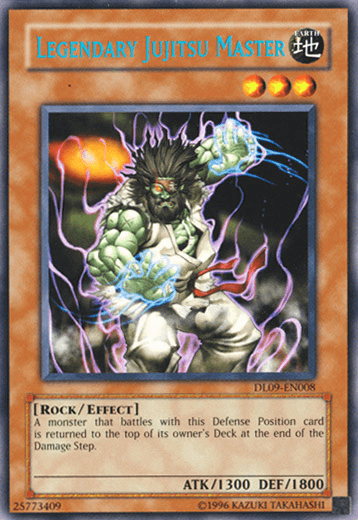 Legendary Jujitsu Master (Blue) [DL09-EN008] Rare - Josh's Cards