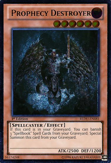 Prophecy Destroyer [REDU-EN081] Ultimate Rare - Josh's Cards