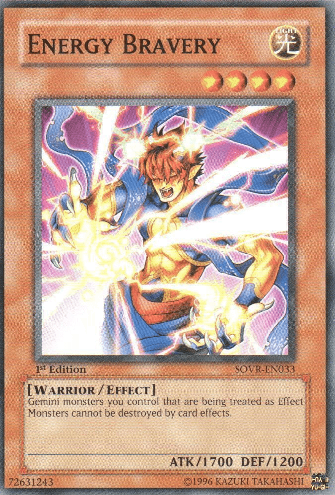 Energy Bravery [SOVR-EN033] Common - Josh's Cards