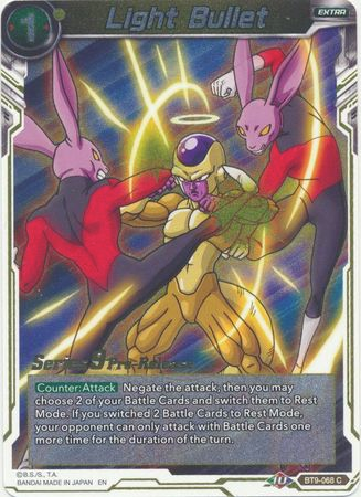 Light Bullet (BT9-068) [Universal Onslaught Prerelease Promos] Parallel Foil