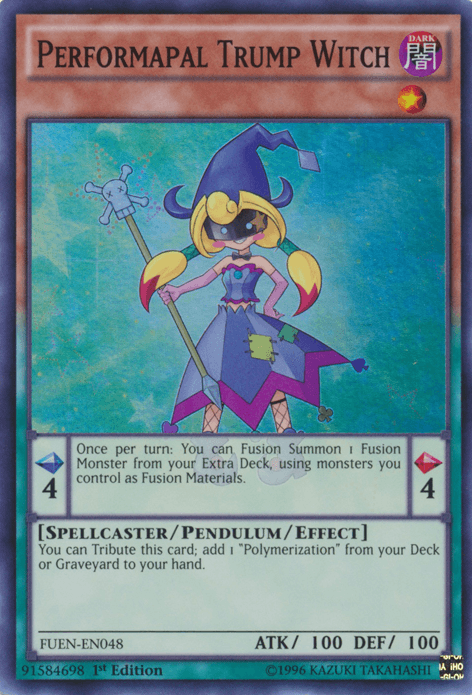 Performapal Trump Witch [FUEN-EN048] Super Rare - Josh's Cards
