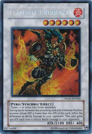 Flamvell Uruquizas [HA01-EN024] Secret Rare - Josh's Cards