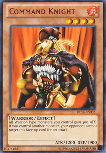 Command Knight (Red) [DL14-EN002] Rare - Josh's Cards