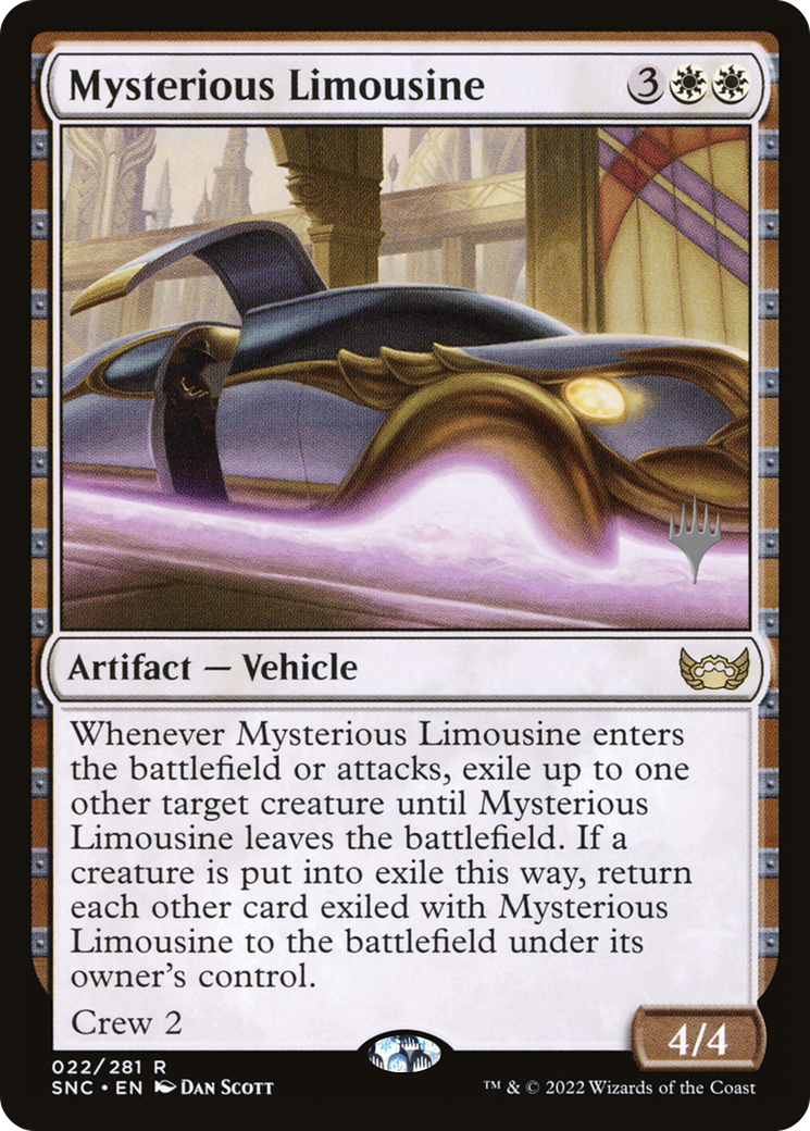 Mysterious Limousine (PPSNC-22P) - Streets of New Capenna Promos