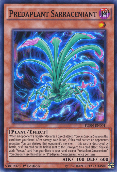 Predaplant Sarraceniant [FUEN-EN001] Super Rare - Josh's Cards