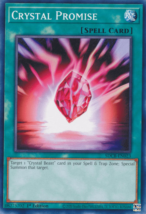 Crystal Promise [SDCB-EN023] Common - Josh's Cards