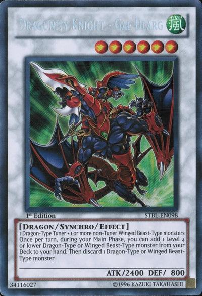 Dragunity Knight - Gae Dearg [STBL-EN098] Secret Rare - Josh's Cards