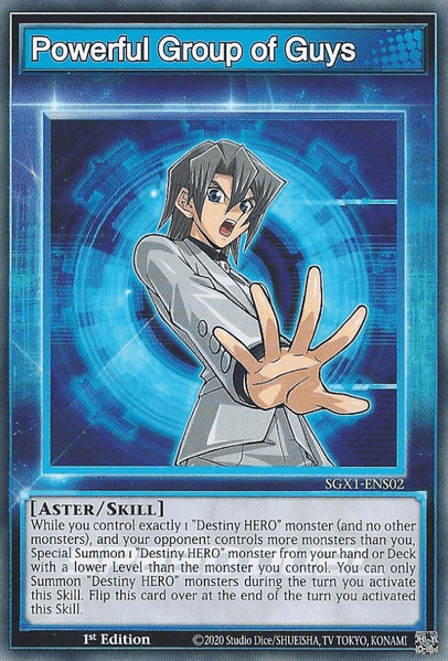 Powerful Group of Guys [SGX1-ENS02] Common - Josh's Cards