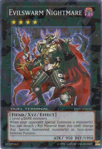 Evilswarm Nightmare [DT07-EN039] Super Rare - Josh's Cards