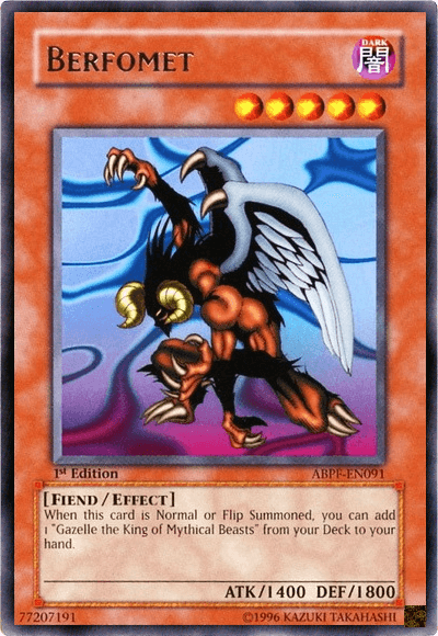 Berfomet [ABPF-EN091] Rare - Josh's Cards