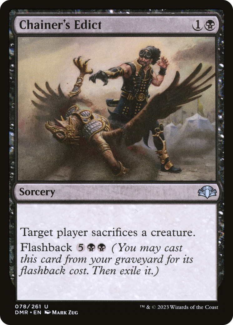 Chainer's Edict (DMR-078) - Dominaria Remastered Foil