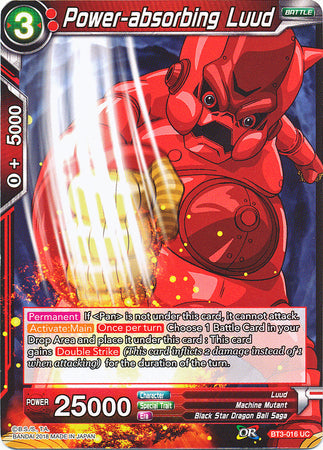 Power-absorbing Luud (BT3-016) [Cross Worlds] Parallel Foil
