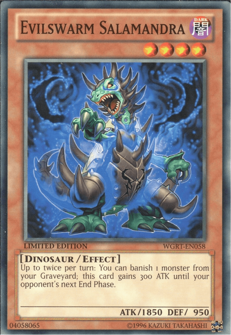 Evilswarm Salamandra [WGRT-EN058] Common - Josh's Cards