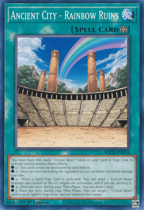 Ancient City - Rainbow Ruins [SDCB-EN018] Common - Josh's Cards