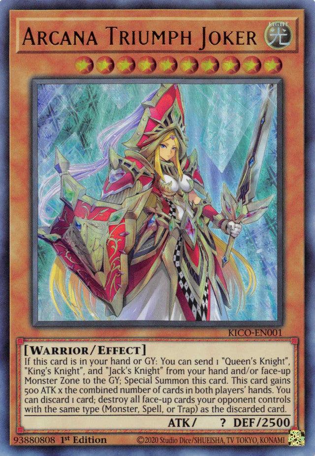 Arcana Triumph Joker (Ultra Rare) [KICO-EN001] Ultra Rare - Josh's Cards