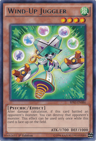 Wind-Up Juggler [BP03-EN086] Rare - Josh's Cards