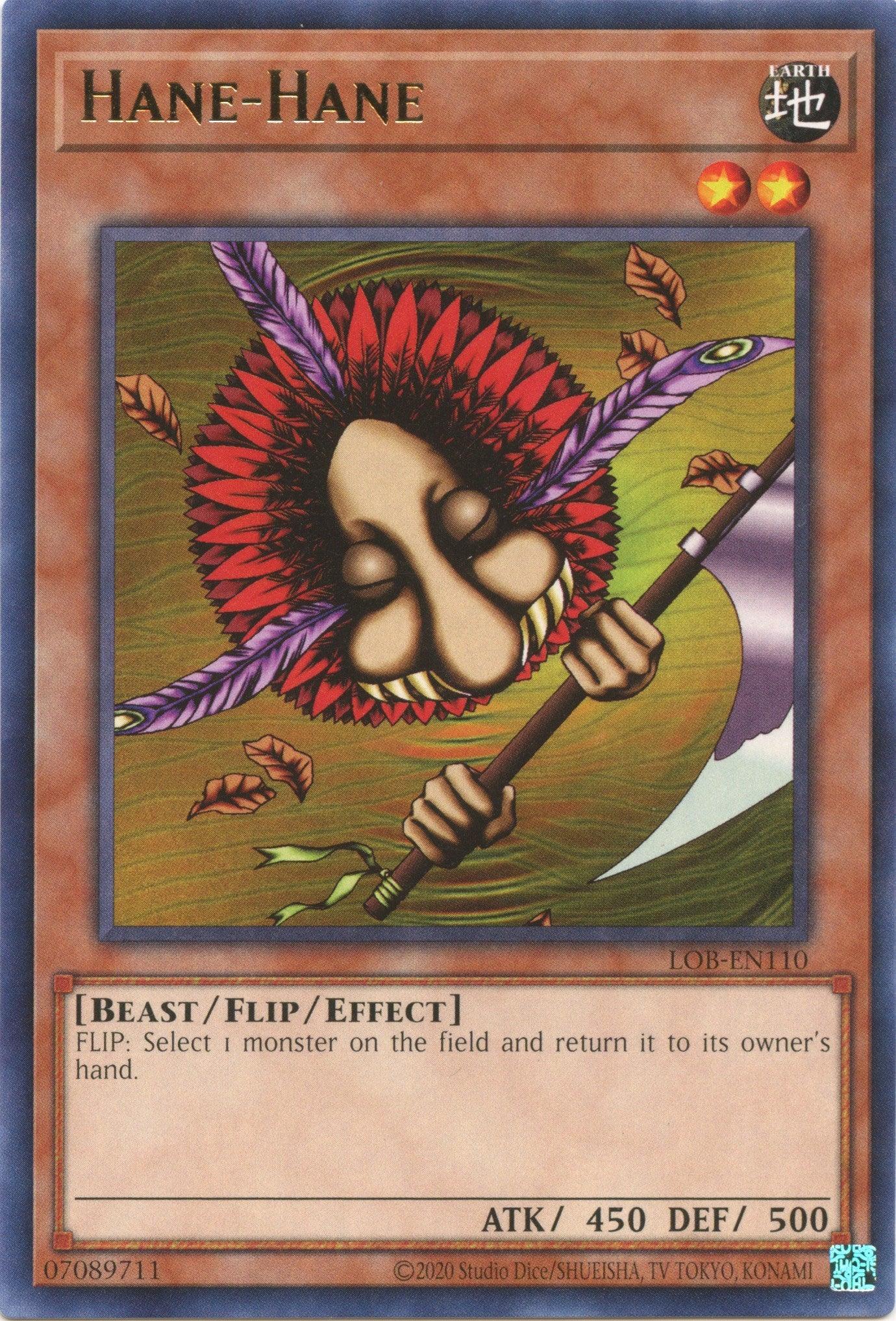 Hane-Hane (25th Anniversary) [LOB-EN110] Rare - Josh's Cards