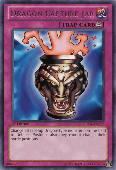 Dragon Capture Jar [LCYW-EN117] Rare - Josh's Cards