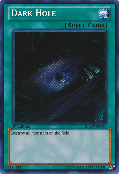 Dark Hole [LCYW-EN053] Secret Rare - Josh's Cards