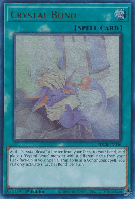 Crystal Bond [SDCB-EN046] Ultra Rare - Josh's Cards