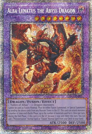 Alba-Lenatus the Abyss Dragon [DIFO-EN035] Starlight Rare - Josh's Cards