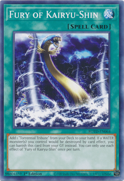 Fury of Kairyu-Shin [ROTD-EN064] Common - Josh's Cards