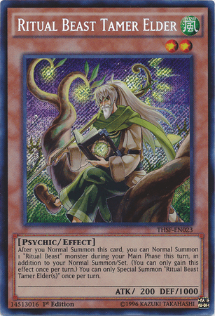 Ritual Beast Tamer Elder [THSF-EN023] Secret Rare - Josh's Cards