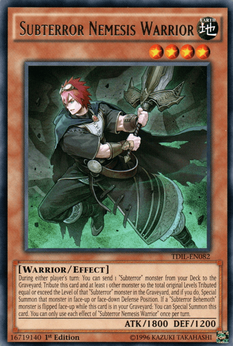 Subterror Nemesis Warrior [TDIL-EN082] Rare - Josh's Cards