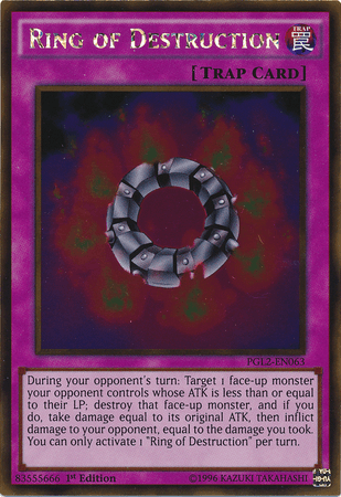 Ring of Destruction [PGL2-EN063] Gold Rare - Josh's Cards
