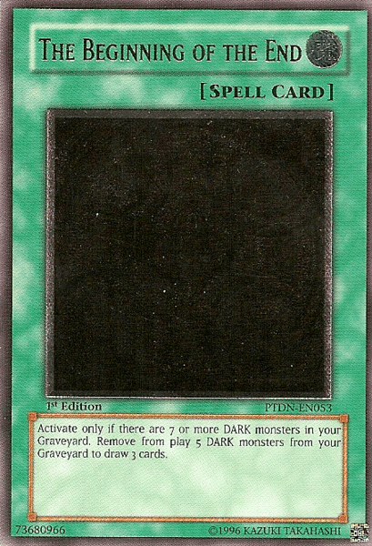 The Beginning of the End [PTDN-EN053] Ultimate Rare - Josh's Cards
