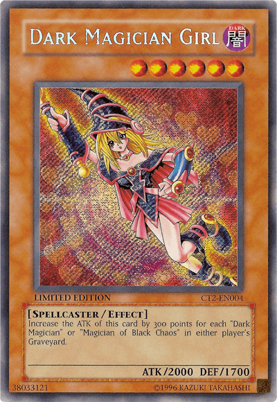 Dark Magician Girl [CT2-EN004] Secret Rare - Josh's Cards