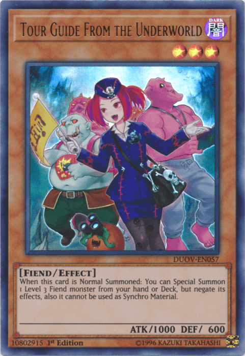 Tour Guide From the Underworld [DUOV-EN057] Ultra Rare - Josh's Cards