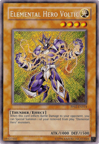 Elemental Hero Voltic [PP02-EN014] Secret Rare - Josh's Cards