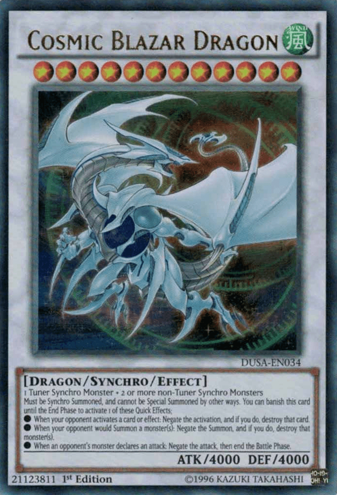 Cosmic Blazar Dragon [DUSA-EN034] Ultra Rare - Josh's Cards