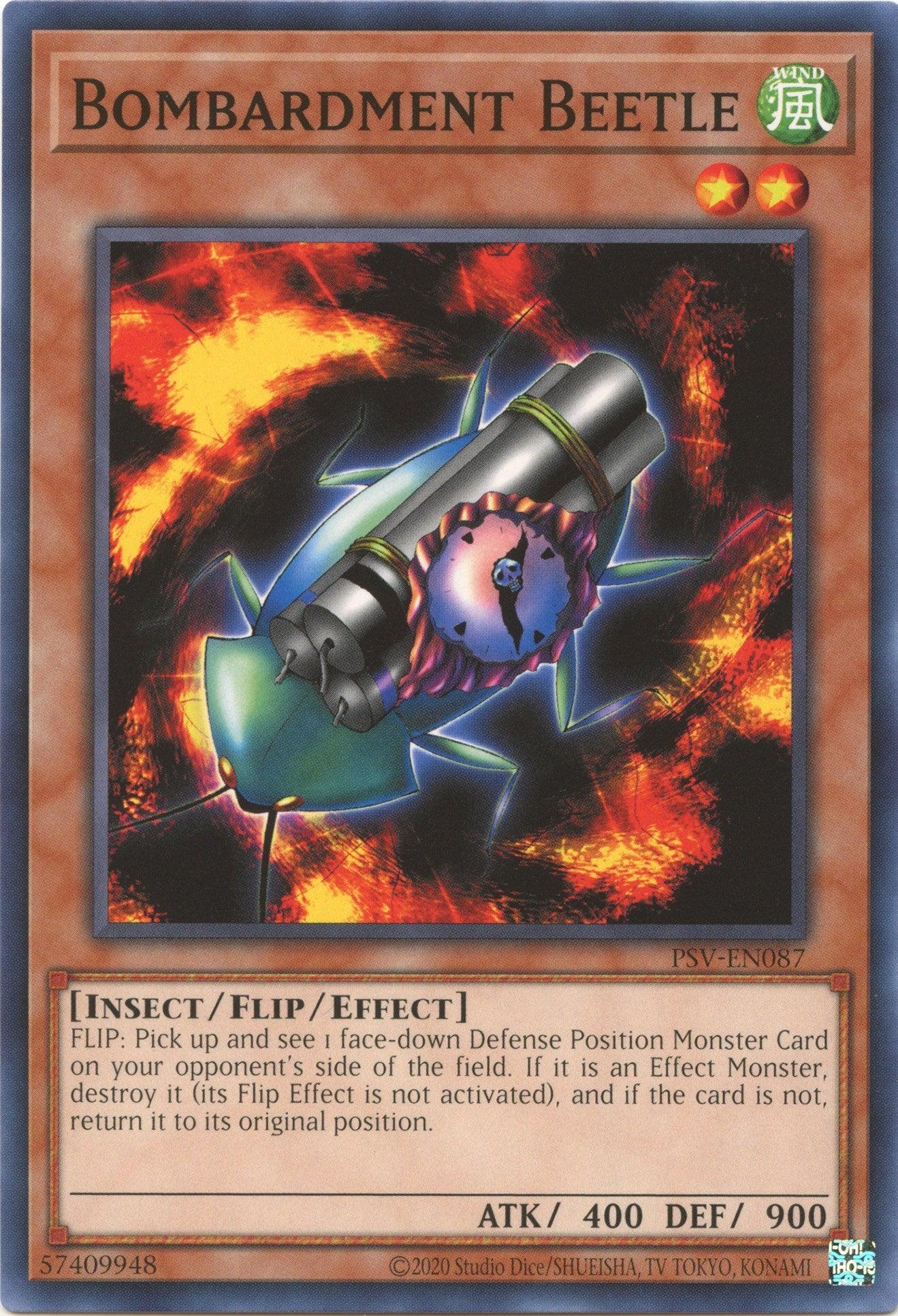 Bombardment Beetle (25th Anniversary) [PSV-EN087] Common - Josh's Cards