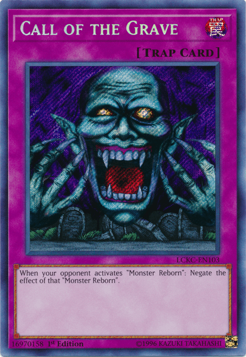 Call of the Grave [LCKC-EN103] Secret Rare - Josh's Cards