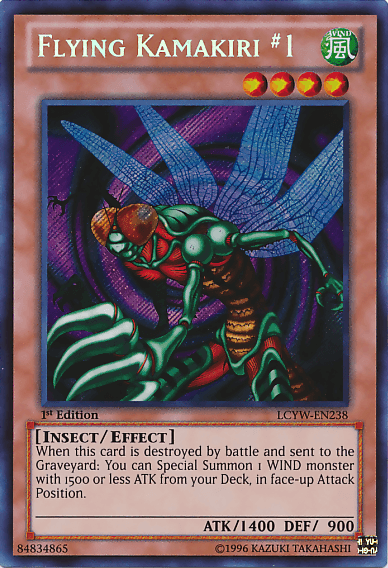 Flying Kamakiri #1 [LCYW-EN238] Secret Rare - Josh's Cards