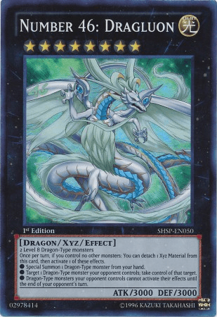 Number 46: Dragluon [SHSP-EN050] Super Rare - Josh's Cards