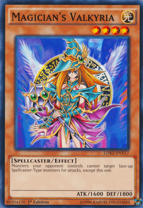 Magician's Valkyria [LDK2-ENY17] Common - Josh's Cards