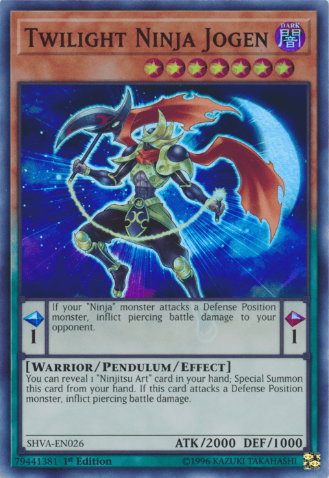 Twilight Ninja Jogen [SHVA-EN026] Super Rare - Josh's Cards