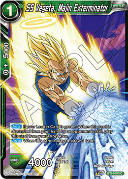 SS Vegeta, Majin Exterminator (BT14-073) [Cross Spirits] Parallel Foil
