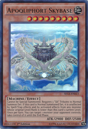 Apoqliphort Skybase [SECE-EN023] Ultra Rare - Josh's Cards