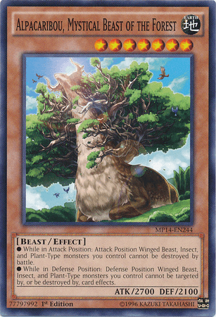 Alpacaribou, Mystical Beast of the Forest [MP14-EN244] Common - Josh's Cards