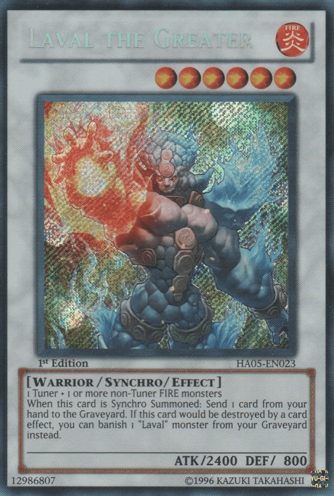 Laval the Greater [HA05-EN023] Secret Rare - Josh's Cards