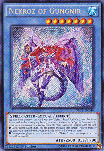 Nekroz of Gungnir [SECE-EN044] Secret Rare - Josh's Cards