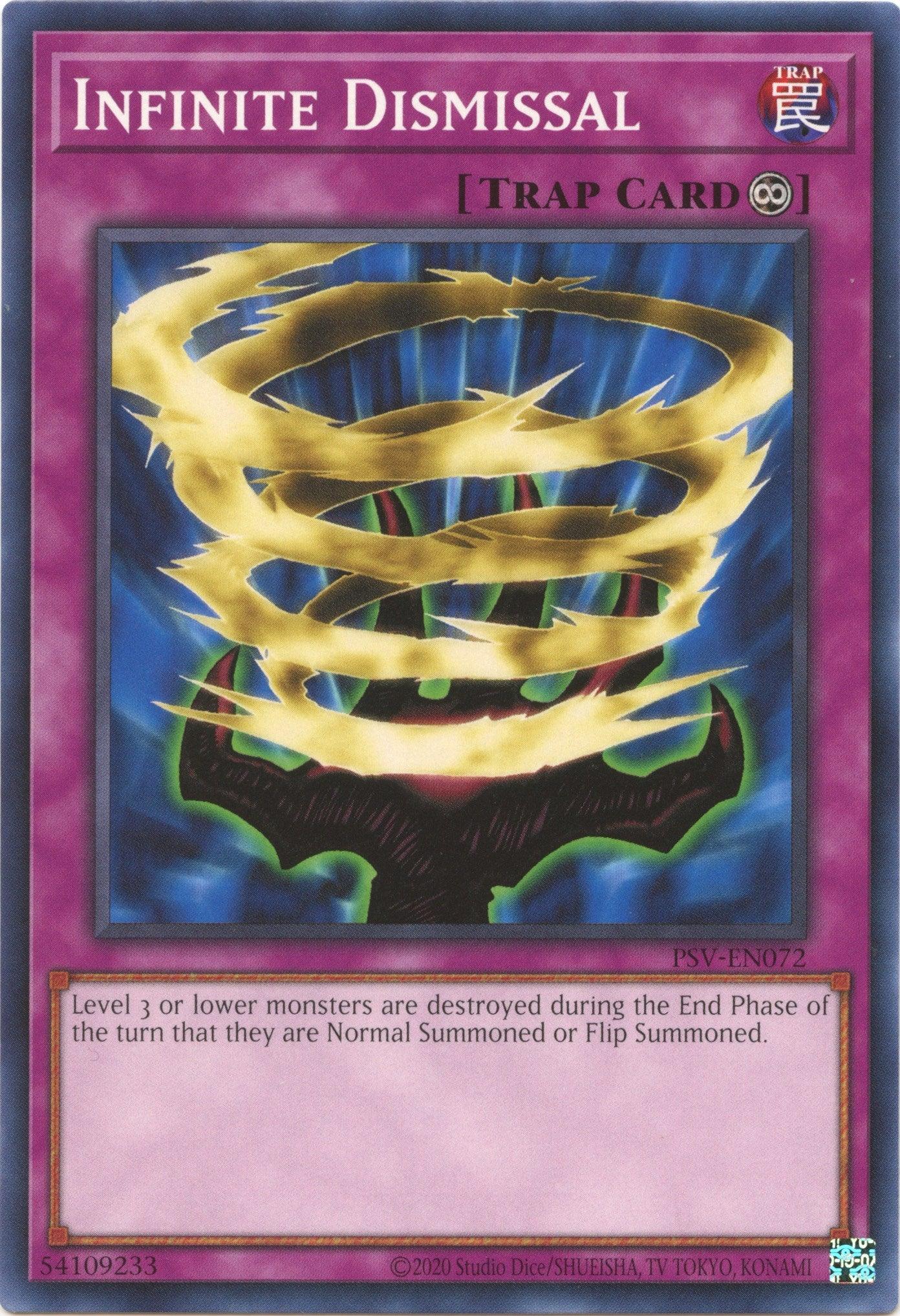 Infinite Dismissal (25th Anniversary) [PSV-EN072] Common - Josh's Cards