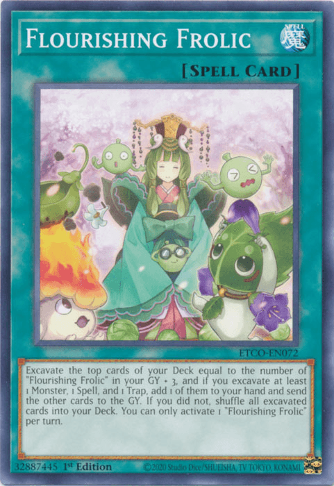 Flourishing Frolic [ETCO-EN072] Common - Josh's Cards