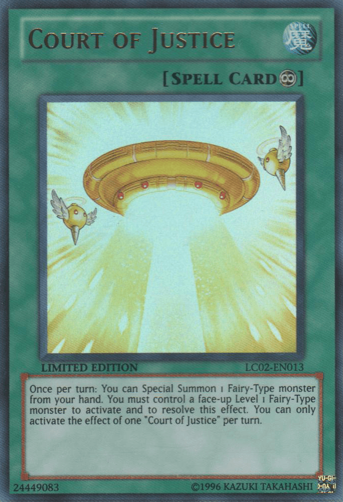 Court of Justice [LC02-EN013] Ultra Rare - Josh's Cards